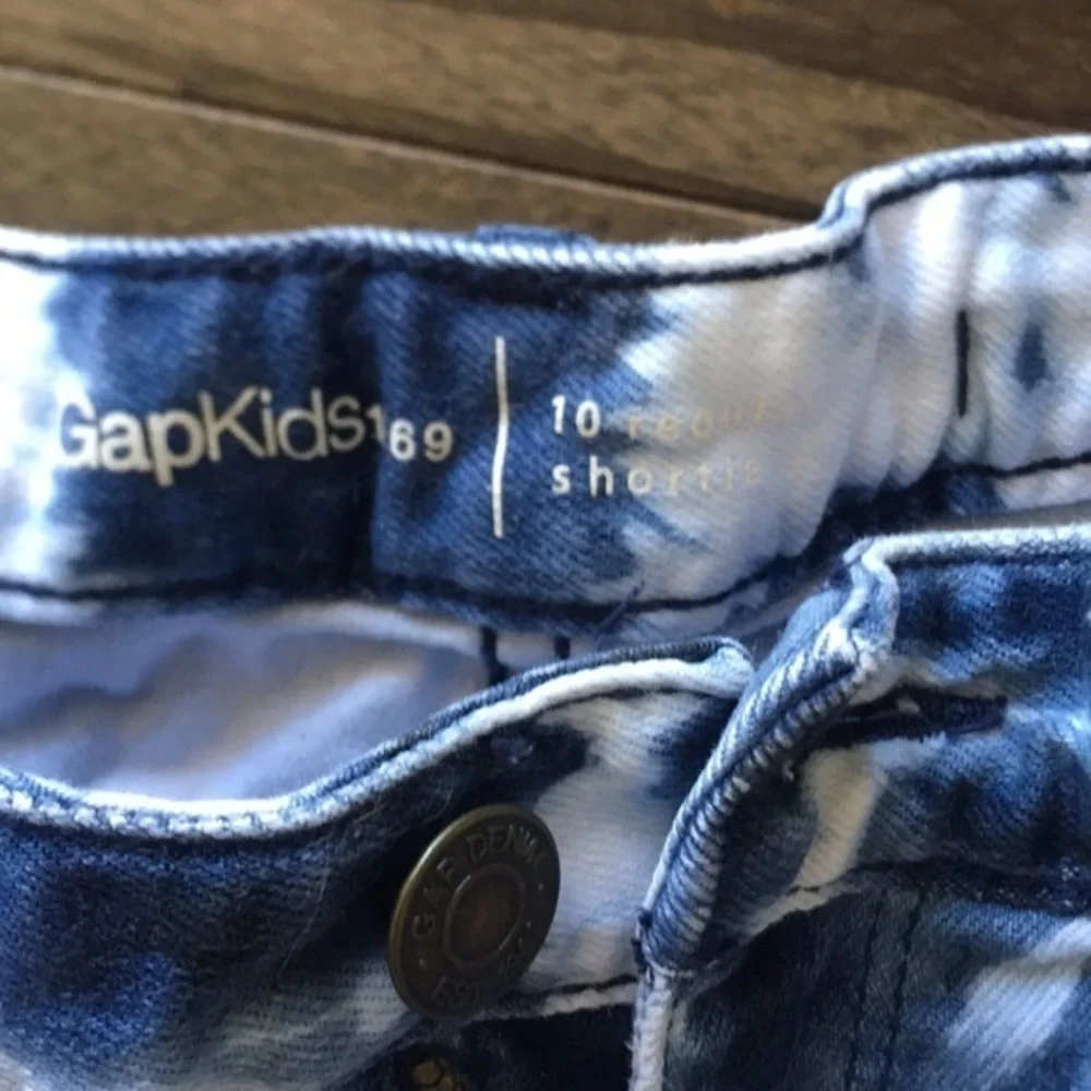 Gap kids blue‎ jean shorts Size 10